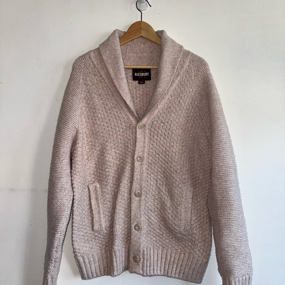 Men's Rose Cream Sweater
